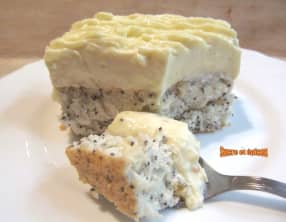 Tranches crémeuses citron pavot