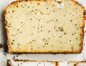 Cake citron pavot et glaçage au sucre