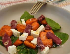 salade de patates douces rôties