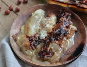 Gratin d'endives au chaource