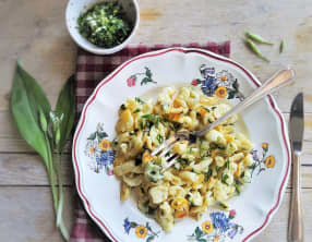 Späetzle à l’ail des ours