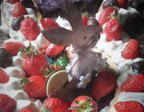 Lapin de Pâques à croquer