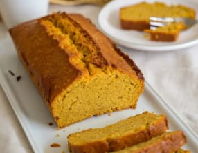 Cake à la crème fraîche et pâte de spéculoos