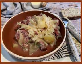 Potée de chou blanc