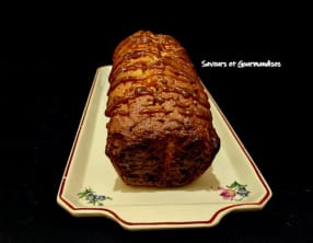 Cake au pralin et fromage blanc