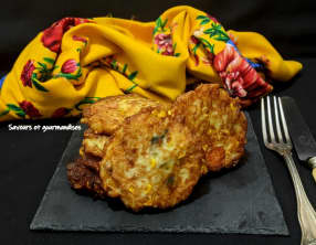 Galettes de poisson aux légumes