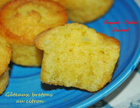 Gâteaux bretons au citron