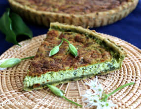 Quiche à l’ail des ours