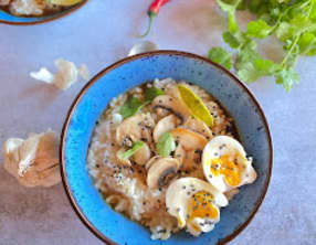 Congee de riz à la chinoise