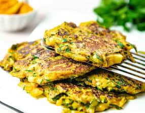 Galettes de courgettes healthy