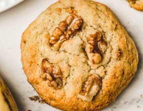 Cookies banane aux noix