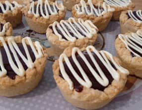 Les coupes aux deux chocolats