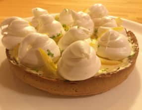 Tarte au citron meringuée sans gluten