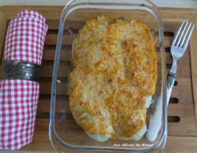 Gratin d'endives Ã  la béchamel au chorizo