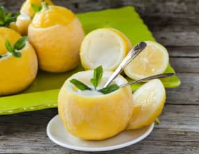 Glace italienne citron au thermomix