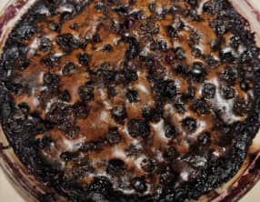 Clafoutis aux myrtilles