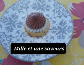 Panna cotta chocolat, vanille, tourbillon