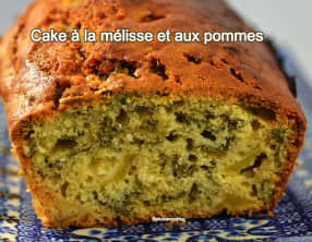 Cake à la mélisse et aux pommes