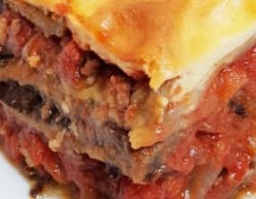 Moussaka aux aubergines