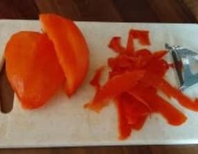 Comment éplucher un poivron ?