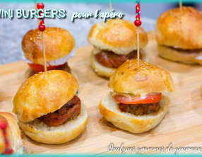 Mini burgers pour l'apéro
