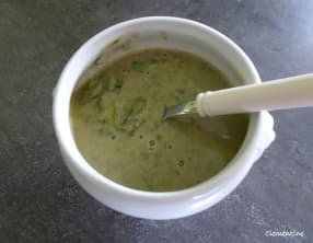 Velouté à l’artichaut et aux pointes d’asperges