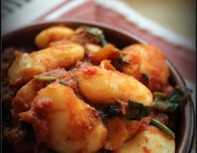 Haricots géants à la tomate à la grecque