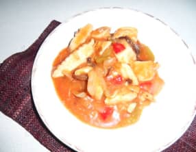 Poulet sauce aigre douce