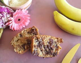 Bananabread à la cacahuète