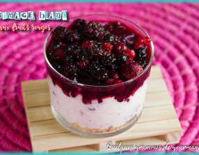 Fromage blanc aux fruits rouges
