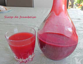 Sirop de framboise