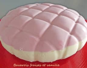 Bavarois fraises et vanille