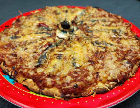 Pizza à la sardine fraîche