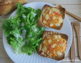 Quiches tartelettes au pain de mie