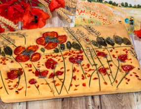 Focaccia fleurie