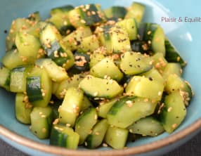 Concombre bang-bang de Jamie Oliver