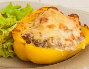 Poivrons farcis au boeuf