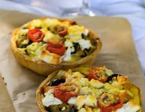 Tarte aux légumes grillés de Yotam Ottolenghi