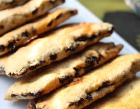 Biscuits Garibaldi aux raisins de Corinthe