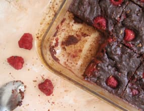 Fondant chocolat framboise