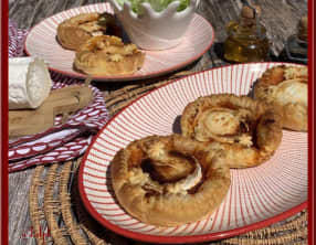 Tartelettes à la tomate et au chèvre