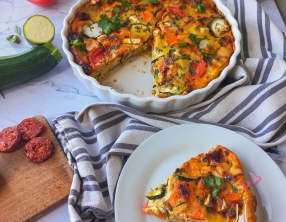 Quiche sans pâte anti-gaspi