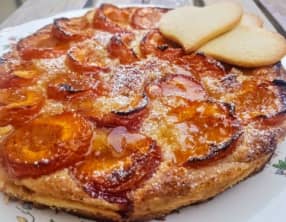 Tarte amandine aux abricots