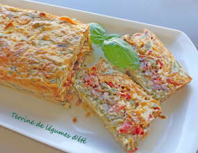 Terrine de légumes d'été