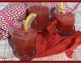 Limonade à la pastèque et citron