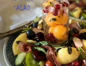 Salade composée vitaminée pour l'été