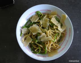 Tagliatelle aux ornithogales