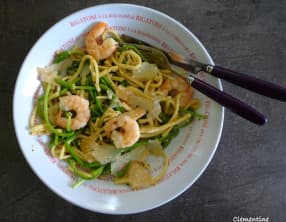 Ornithogales aux crevettes