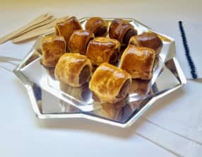 Feuilletés aux saucisses