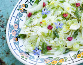 Salade de fenouil et concombre
